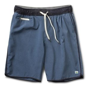 Vuori Men's Banks Shorts - Navy Blue - Large